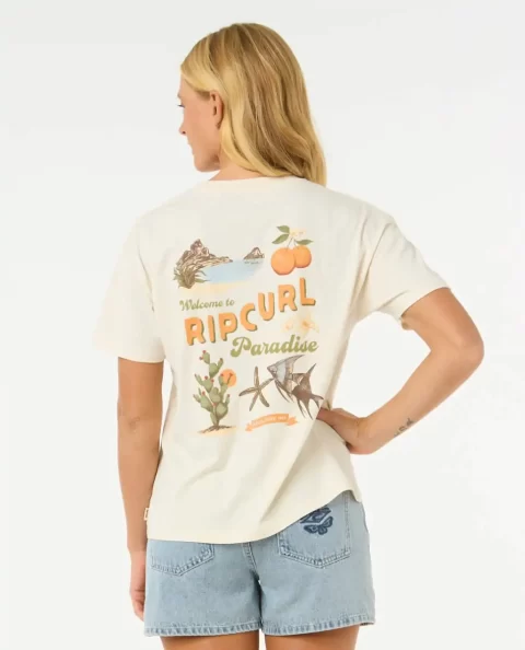 Women Cala Vadella Relaxed Tee Rip Curl Tees & Tanks - Image 3