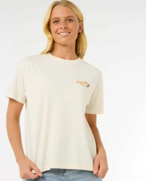 Women Cala Vadella Relaxed Tee Rip Curl Tees & Tanks