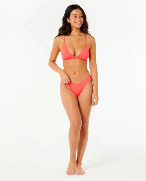 Women Classic Surf High Leg Skimpy Coverage Bikini Bottoms Bikini Bottoms Rip Curl - Image 4
