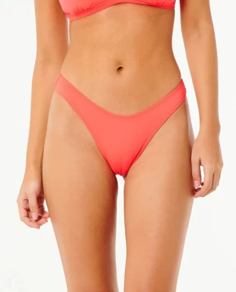 Women Classic Surf High Leg Skimpy Coverage Bikini Bottoms Bikini Bottoms Rip Curl