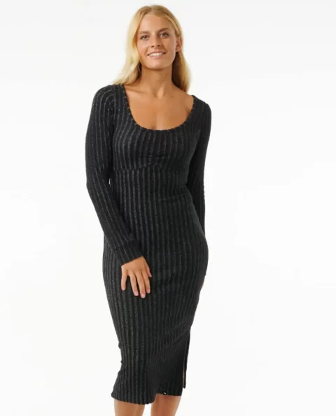 Women Cosy Long Sleeve Dress Dresses & Rompers Rip Curl