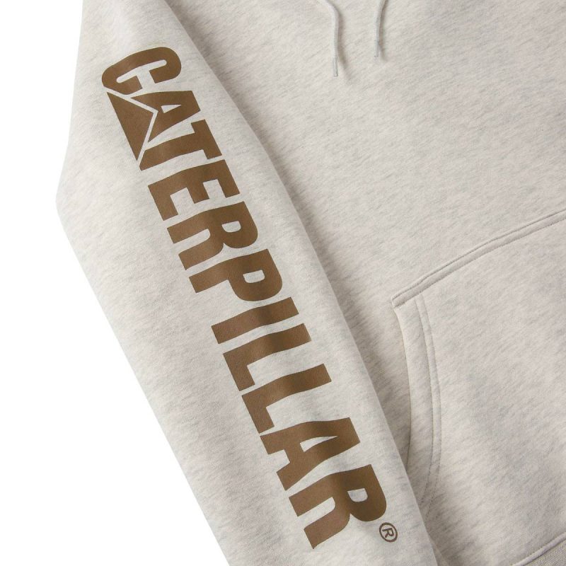 Women Cream Heather Tops & Outerwear Women's Trademark Banner Pull Over Hoodie Cat - Image 5