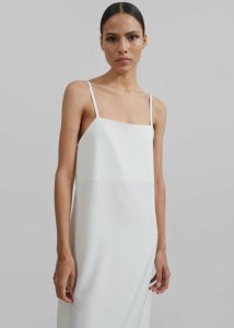 Women Dresses Aletta Midi Dress - Ivory The Frankie Shop White - Image 2