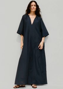 Women Dresses Matteau Blouson Dress - Midnight The Frankie Shop Blue - Image 2