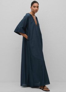 Women Dresses Matteau Blouson Dress - Midnight The Frankie Shop Blue