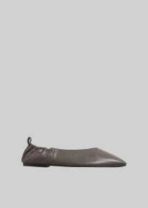 Women Flats Grey A.emery Brie Flats - Graphite The Frankie Shop - Image 3
