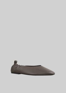 Women Flats Grey A.emery Brie Flats - Graphite The Frankie Shop - Image 4