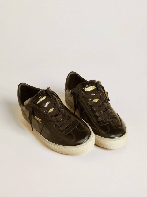 Women Ggdb Classics Women's Soul Star In Black Patent Leather With Black Leather Heel Tab Golden Goose - Image 2