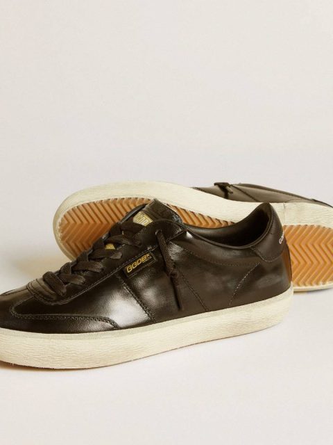 Women Ggdb Classics Women's Soul Star In Black Patent Leather With Black Leather Heel Tab Golden Goose - Image 3