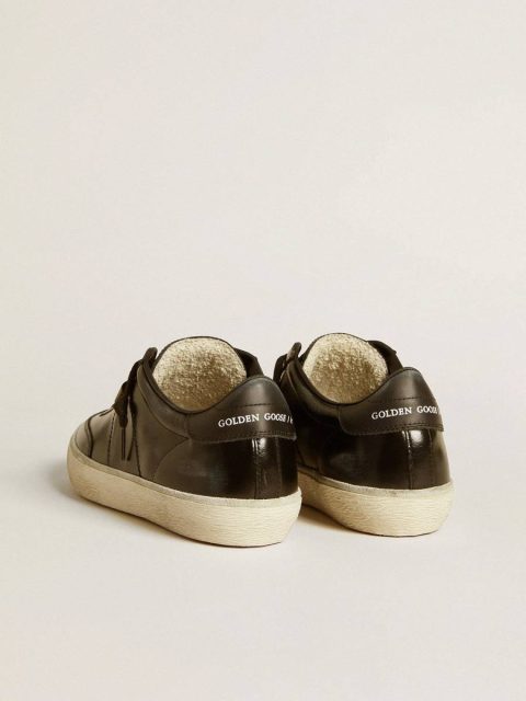Women Ggdb Classics Women's Soul Star In Black Patent Leather With Black Leather Heel Tab Golden Goose - Image 4