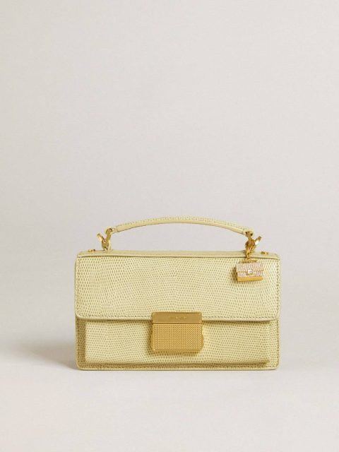 Women Golden Goose Bag Accessories Purse-Shaped Charm In Gold-Colored Brass With Crystals Gold - Image 4