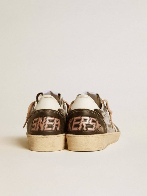 Women Golden Goose Ball Star Ball Star Ltd In Black Velvet With White Leather Star And Heel Tab - Image 4
