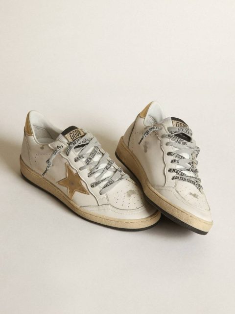 Women Golden Goose Ball Star Women's Ball Star With Gold Star And Heel Tab - Image 2