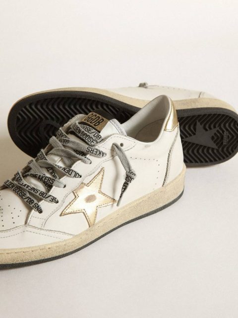 Women Golden Goose Ball Star Women's Ball Star With Gold Star And Heel Tab - Image 3