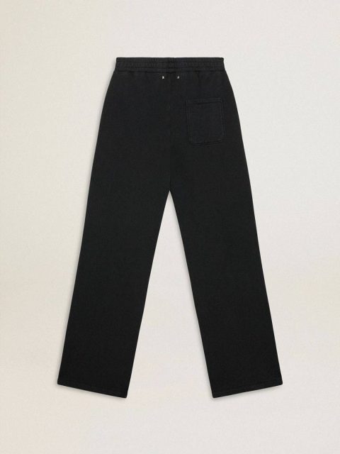Women Golden Goose Navy Blue Women's Navy Blue Joggers Jeans & Pants - Image 2