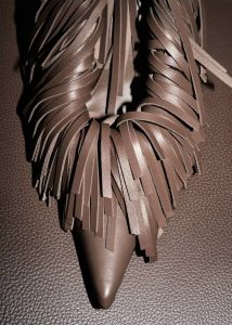 Women Heels The Frankie Shop Giaborghini Amelia Fringe Pumps - Tiramisu Brown - Image 5