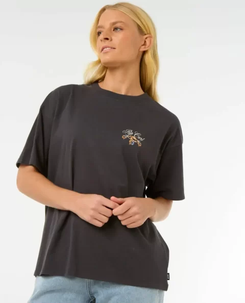 Women Hibiscus Diamond Heritage Tee Tees & Tanks Rip Curl