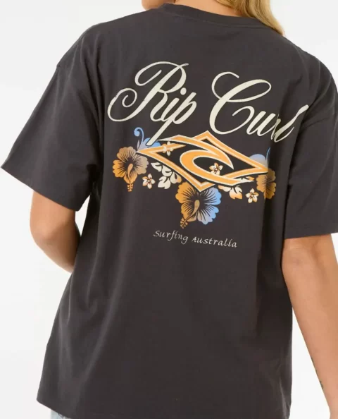 Women Hibiscus Diamond Heritage Tee Tees & Tanks Rip Curl - Image 5