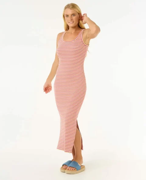 Women High Tide Strip Rib Midi Dress Dresses & Rompers Rip Curl - Image 2