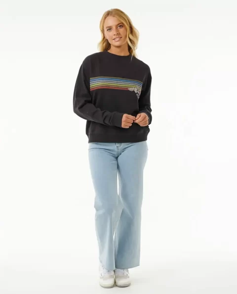 Women Hoffman Relaxed Crew Rip Curl Hoodies & Fleece - Image 4