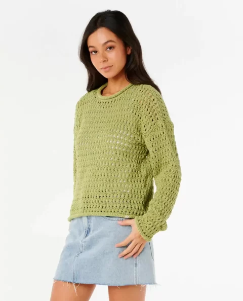Women Hoodies & Fleece Cala Nights Pointelle Crew Rip Curl - Image 2