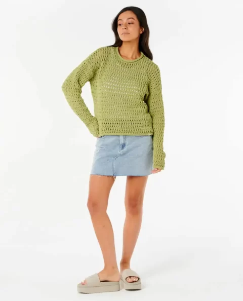 Women Hoodies & Fleece Cala Nights Pointelle Crew Rip Curl - Image 4