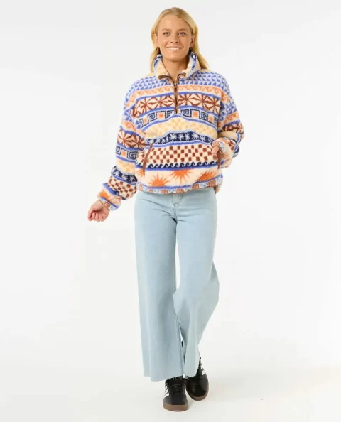 Women Hoodies & Fleece Rip Curl San Carlos Polar Fleece - Image 4
