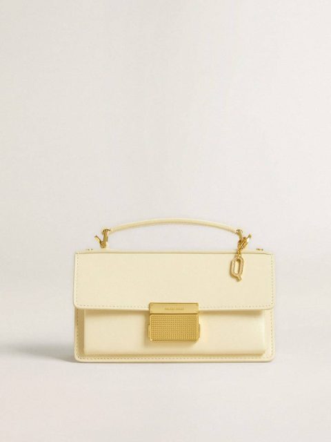 Women Letter Q Charm In Gold-Colored Brass With Crystals Bag Accessories Gold Golden Goose - Image 4