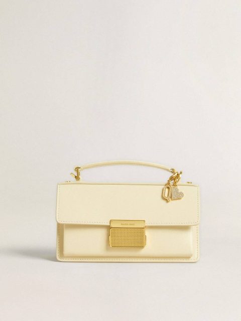 Women Letter Q Charm In Gold-Colored Brass With Crystals Bag Accessories Gold Golden Goose - Image 5