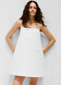Women Matteau Square Cami Mini Dress - White White The Frankie Shop Dresses