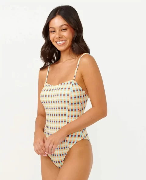 Women One Pieces Lottie Check Good One Piece Rip Curl - Image 3