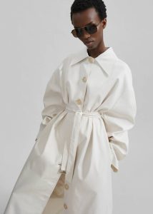 Women Outerwear Beige Callyn Trench Coat - Light Beige The Frankie Shop - Image 2