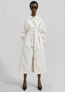 Women Outerwear Beige Callyn Trench Coat - Light Beige The Frankie Shop - Image 3