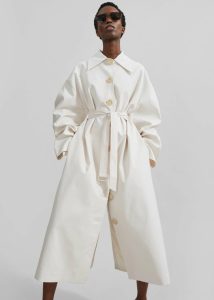 Women Outerwear Beige Callyn Trench Coat - Light Beige The Frankie Shop - Image 4