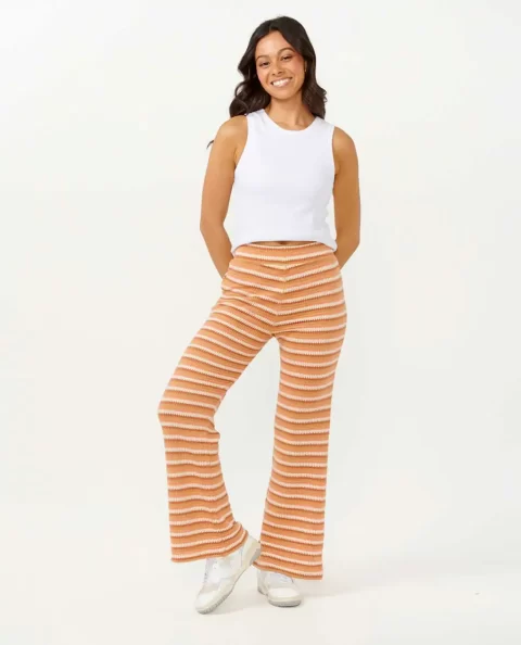 Women Pants Rip Curl Bobbi Stripe Pant - Image 4