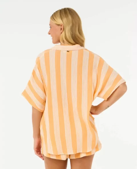 Women Premium Surf Stripe Short Sleeve Shirt Shirts & Tops Rip Curl - Image 3