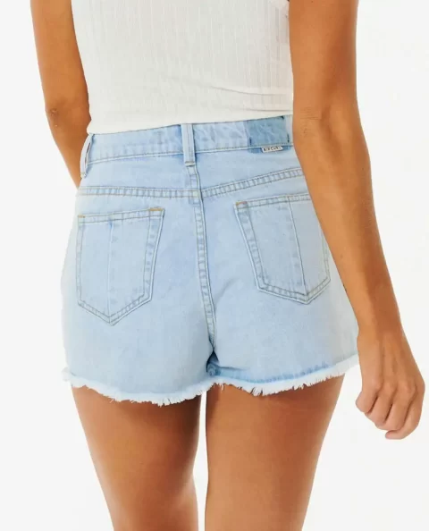 Women Rip Curl Amy High Waist Short Shorts - Image 3