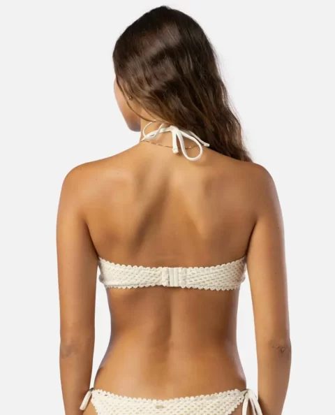 Women Rip Curl Bikini Tops Indio Crop Halter - Image 3
