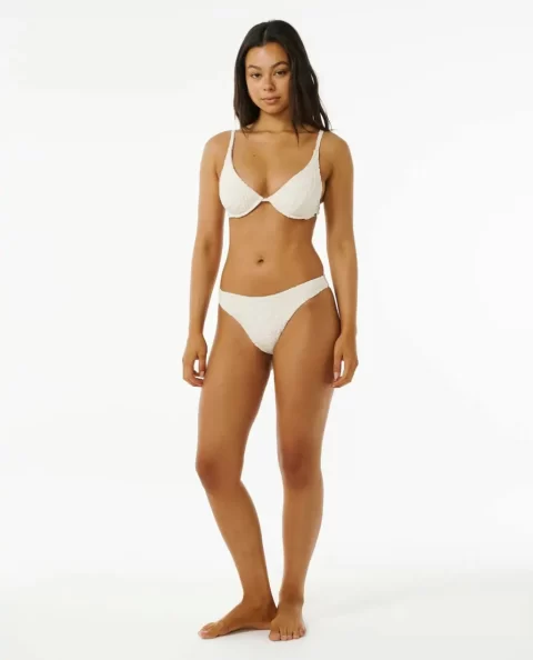 Women Rip Curl Bikini Tops Santorini Terry Balconette Bikini Top - Image 4