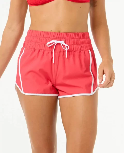 Women Rip Curl Boardshorts High Waist 3" Retro Volley Boardshort
