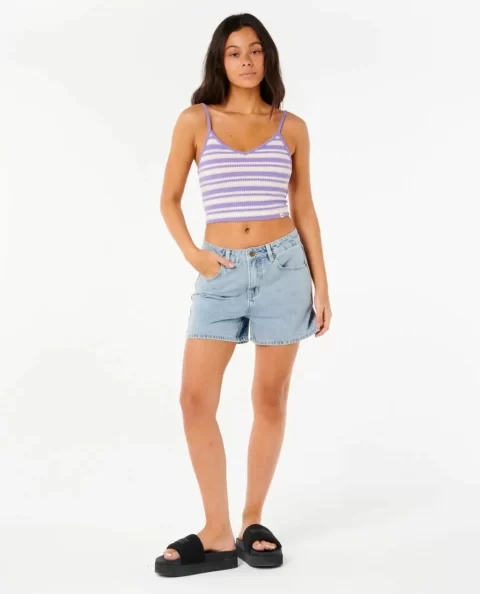Women Rip Curl Bobbi Stripe Cami Tees & Tanks - Image 4