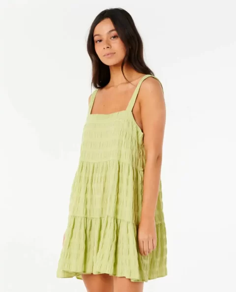 Women Rip Curl Cala Nights Seersucker Mini Dresses & Rompers - Image 2