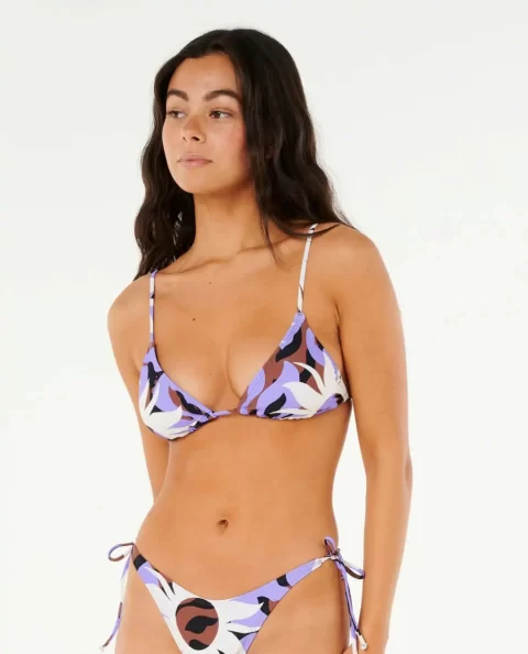 Women Rip Curl Cala Nights Sliding Triangle Top Bikini Tops - Image 3