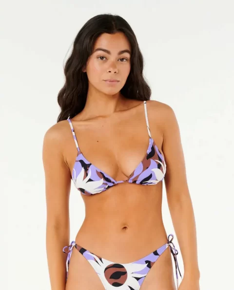 Women Rip Curl Cala Nights Sliding Triangle Top Bikini Tops