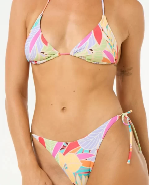 Women Rip Curl Cala Vadella High Leg Skimpy Coverage Bikini Bottom Bikini Bottoms - Image 5