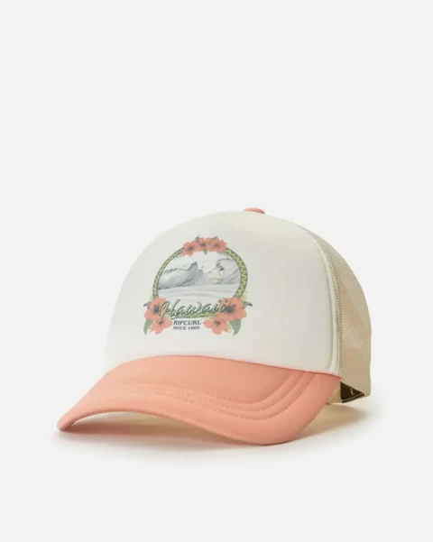 Women Rip Curl Hats & Beanies Hula Surfer Trucker Hat