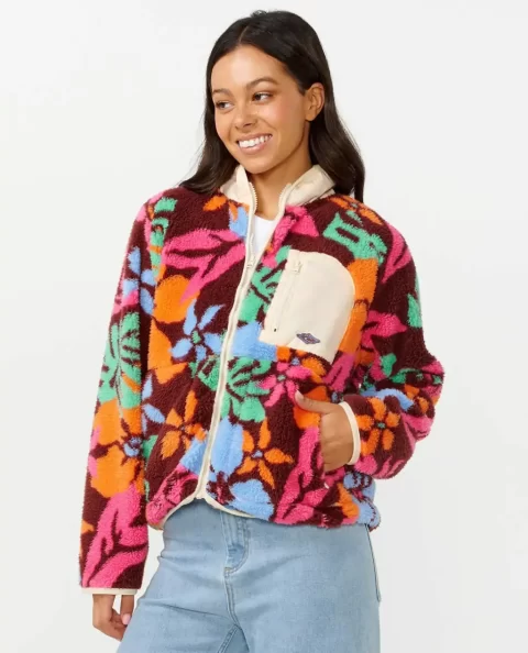 Women Rip Curl Hoodies & Fleece Sun To Sea Polar Fleece - Image 2