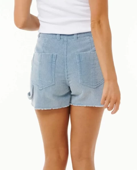 Women Rip Curl Pacific Dreams Cord Short Shorts - Image 3