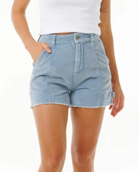 Women Rip Curl Pacific Dreams Cord Short Shorts