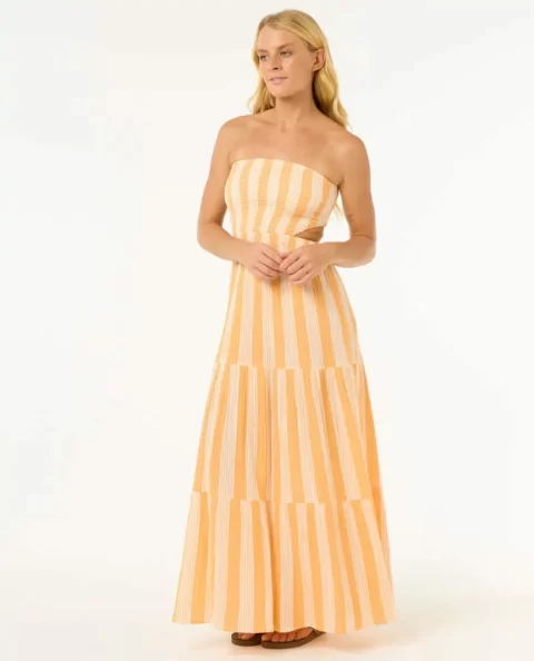 Women Rip Curl Premium Surf Stripe Maxi Dress Dresses & Rompers - Image 2